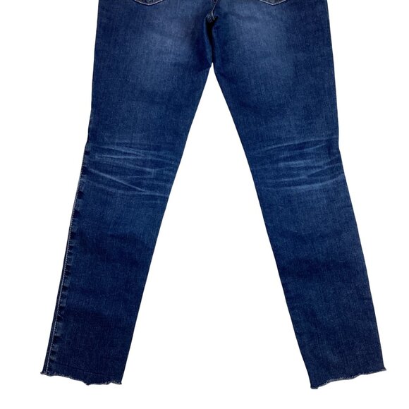 Adriano Goldschmied Legging Skinny Jeans Distressed Raw Hem Womens 30R - Picture 6 of 12